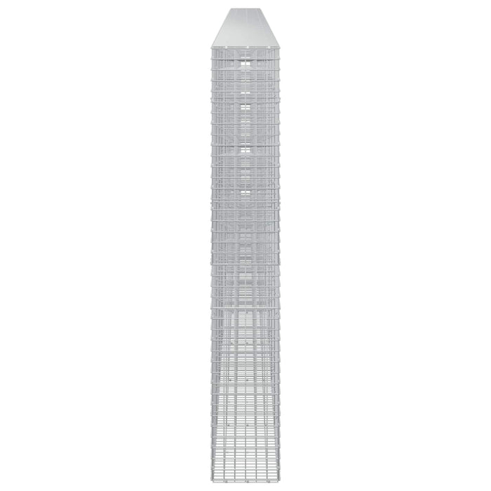 Gabion cu sârmă de 3,5 mm și plasă de 5x5 cm 1000x30x200 cm WALTI