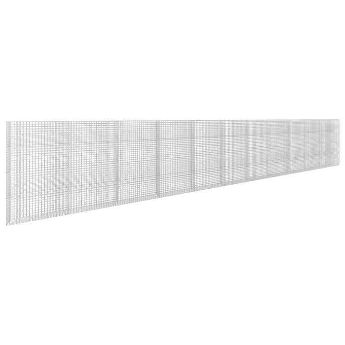 Gabion cu sârmă de 3,5 mm și plasă de 5x5 cm 1100x30x200 cm WALTI