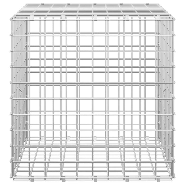 Gabion cu sârmă de 3,5 mm și plasă de 5x5 cm 50x50x50 cm WALTI