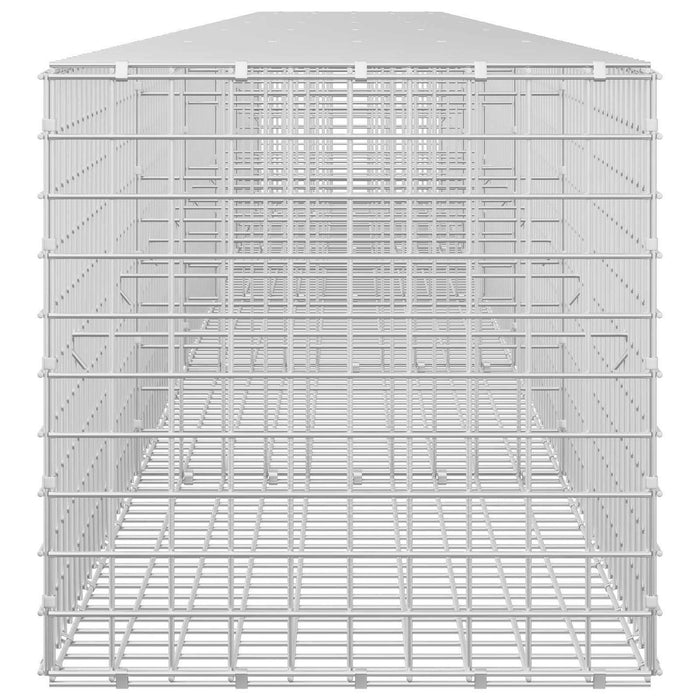 Gabion cu sârmă de 3,5 mm și plasă de 5x5 cm 550x50x50 cm WALTI