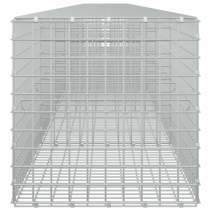 Gabion cu sârmă de 3,5 mm și plasă de 5x5 cm 750x50x50 cm WALTI