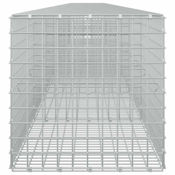 Gabion cu sârmă de 3,5 mm și plasă de 5x5 cm 850x50x50 cm WALTI