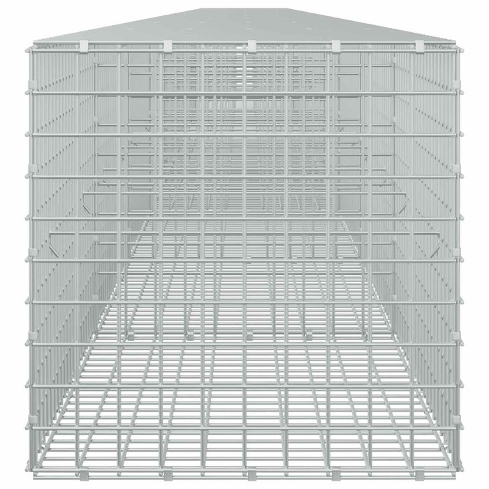 Gabion cu sârmă de 3,5 mm și plasă de 5x5 cm 950x50x50 cm WALTI