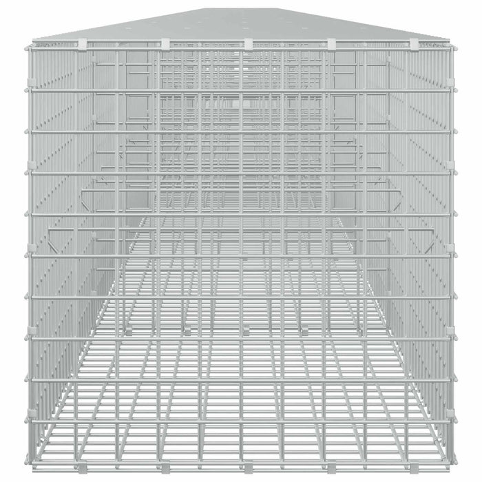 Gabion cu sârmă de 3,5 mm și plasă de 5x5 cm 1150x50x50 cm WALTI