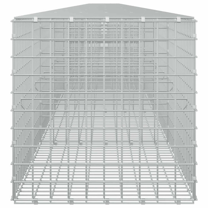 Gabion cu sârmă de 3,5 mm și plasă de 5x5 cm 1200x50x50 cm WALTI