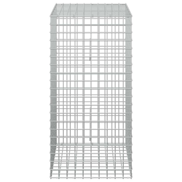 Gabion cu sârmă de 3,5 mm și plasă de 5x5 cm 50x50x100 cm WALTI