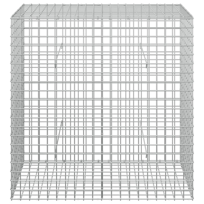 Gabion cu sârmă de 3,5 mm și plasă de 5x5 cm 100x50x100 cm WALTI