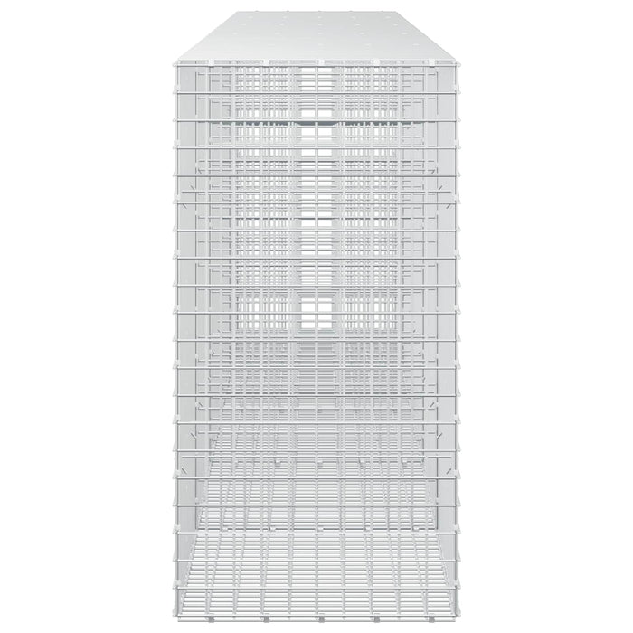 Gabion cu sârmă de 3,5 mm și plasă de 5x5 cm 500x50x100 cm WALTI