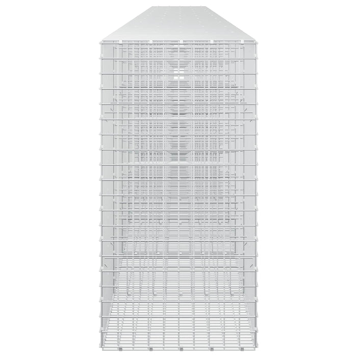 Gabion cu sârmă de 3,5 mm și plasă de 5x5 cm 1050x50x100 cm WALTI