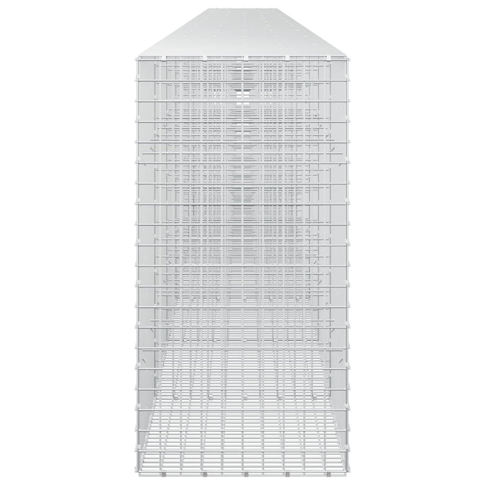 Gabion cu sârmă de 3,5 mm și plasă de 5x5 cm 1100x50x100 cm WALTI