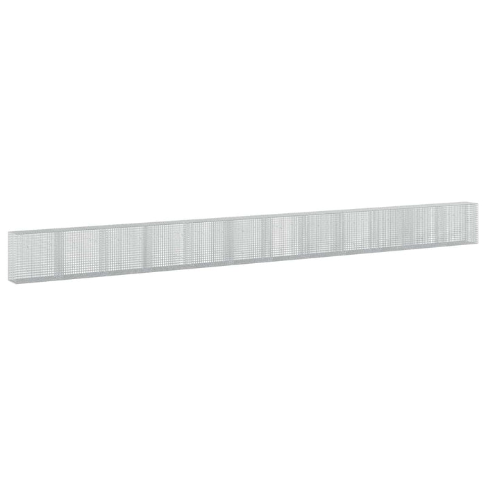 Gabion cu sârmă de 3,5 mm și plasă de 5x5 cm 1200x50x100 cm WALTI