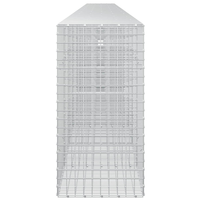 Gabion cu sârmă de 3,5 mm și plasă de 5x5 cm 1200x50x100 cm WALTI