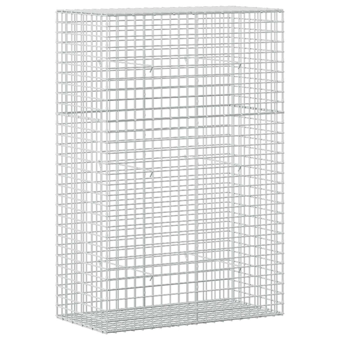 Gabion cu sârmă de 3,5 mm și plasă de 5x5 cm 100x50x150 cm WALTI