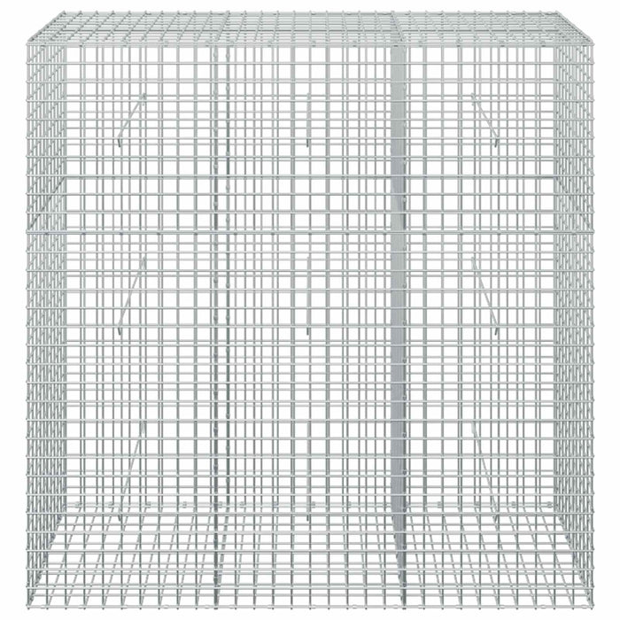 Gabion cu sârmă de 3,5 mm și plasă de 5x5 cm 150x50x150 cm WALTI