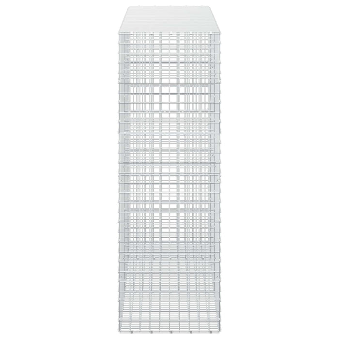 Gabion cu sârmă de 3,5 mm și plasă de 5x5 cm 250x50x150 cm WALTI