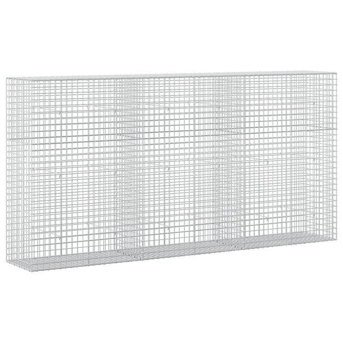 Gabion cu sârmă de 3,5 mm și plasă de 5x5 cm 300x50x150 cm WALTI
