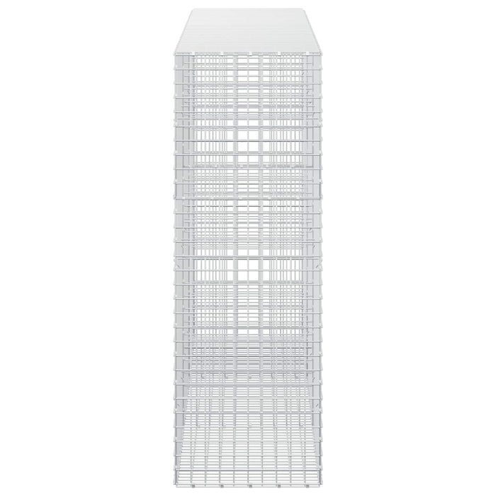 Gabion cu sârmă de 3,5 mm și plasă de 5x5 cm 300x50x150 cm WALTI