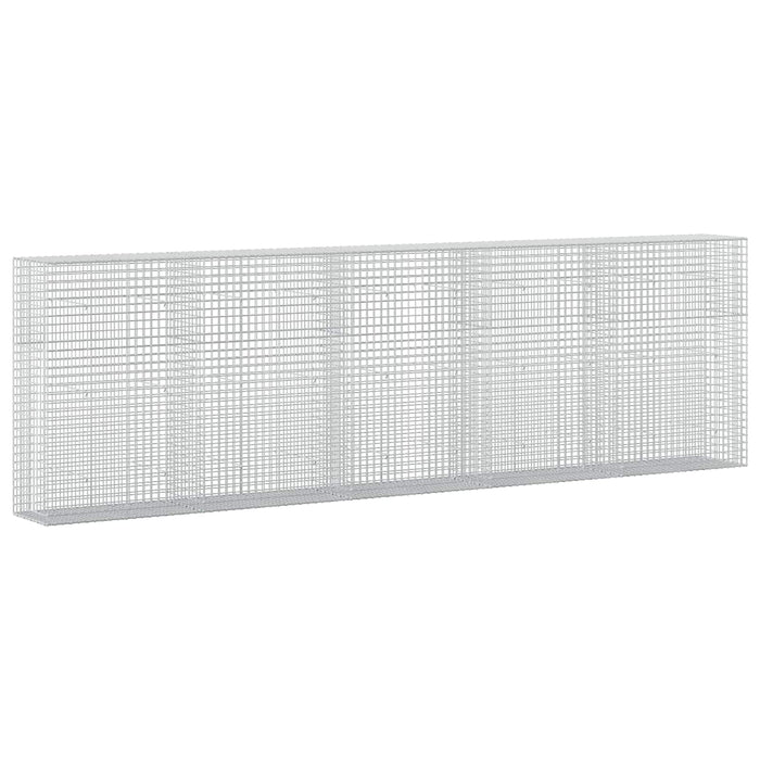 Gabion cu sârmă de 3,5 mm și plasă de 5x5 cm 500x50x150 cm WALTI
