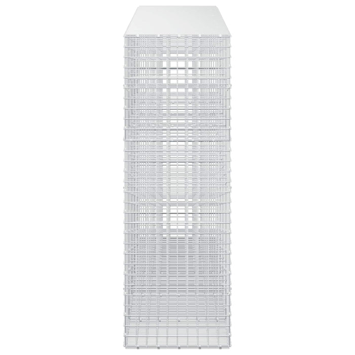 Gabion cu sârmă de 3,5 mm și plasă de 5x5 cm 500x50x150 cm WALTI