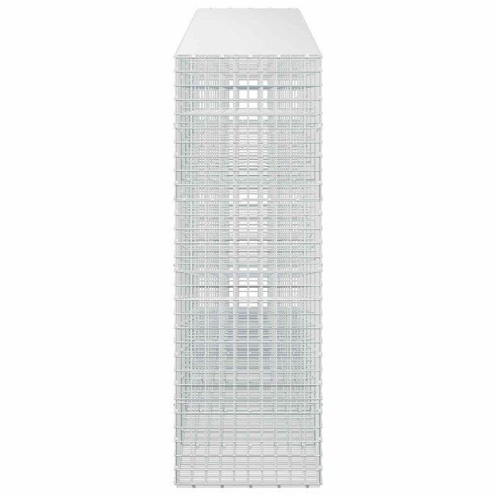 Gabion cu sârmă de 3,5 mm și plasă de 5x5 cm 600x50x150 cm WALTI