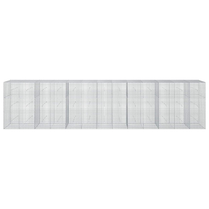 Gabion cu sârmă de 3,5 mm și plasă de 5x5 cm 650x50x150 cm WALTI