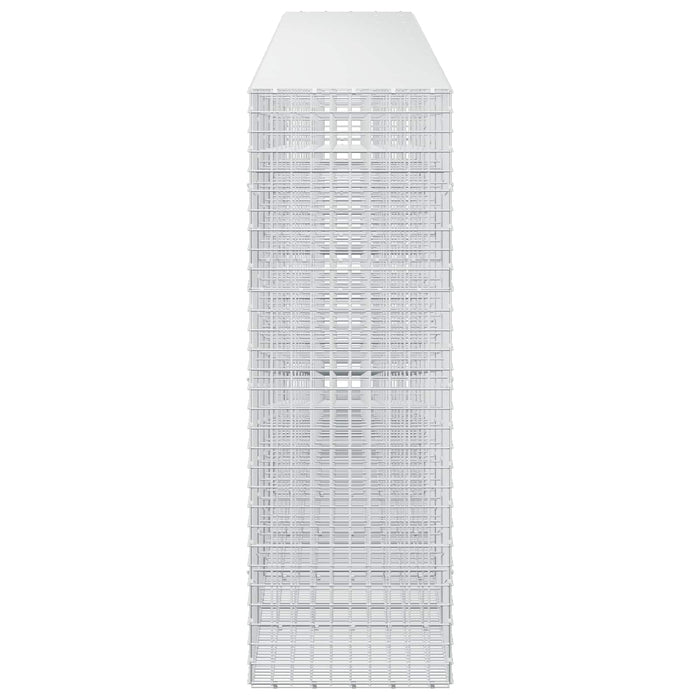 Gabion cu sârmă de 3,5 mm și plasă de 5x5 cm 750x50x150 cm WALTI