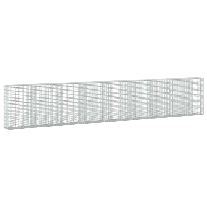 Gabion cu sârmă de 3,5 mm și plasă de 5x5 cm 850x50x150 cm WALTI
