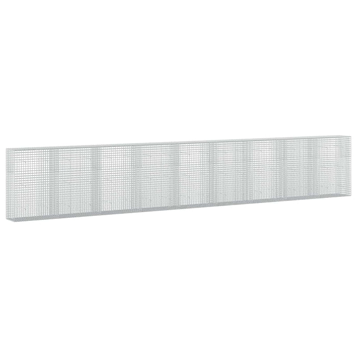 Gabion cu sârmă de 3,5 mm și plasă de 5x5 cm 900x50x150 cm WALTI