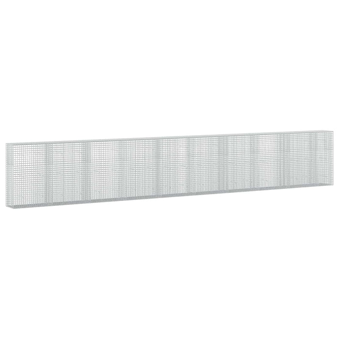 Gabion cu sârmă de 3,5 mm și plasă de 5x5 cm 950x50x150 cm WALTI