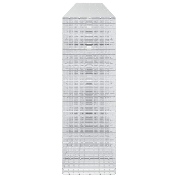 Gabion cu sârmă de 3,5 mm și plasă de 5x5 cm 1100x50x150 cm WALTI