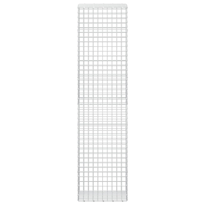 Gabion cu sârmă de 3,5 mm și plasă de 5x5 cm 50x50x200 cm WALTI