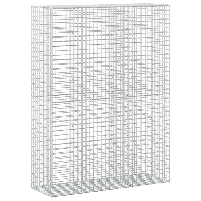 Gabion cu sârmă de 3,5 mm și plasă de 5x5 cm 150x50x200 cm WALTI