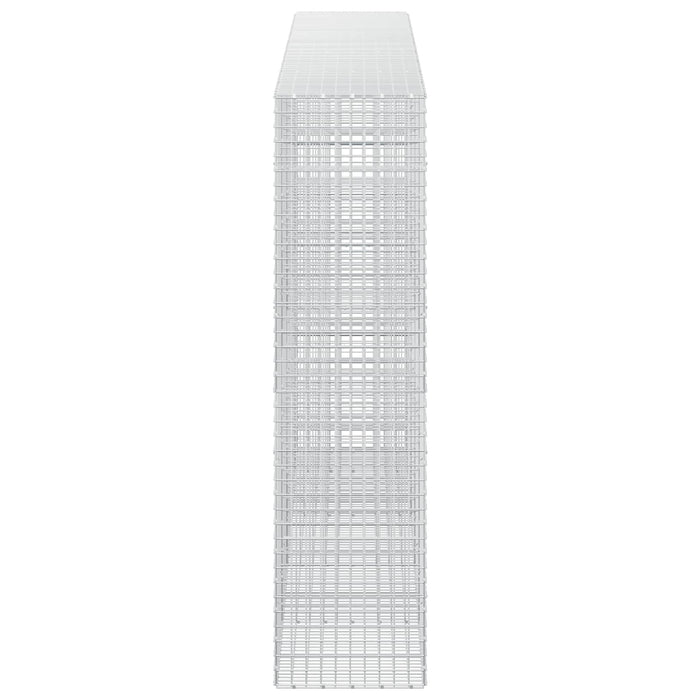 Gabion cu sârmă de 3,5 mm și plasă de 5x5 cm 450x50x200 cm WALTI