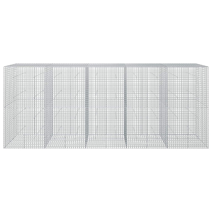 Gabion cu sârmă de 3,5 mm și plasă de 5x5 cm 500x50x200 cm WALTI