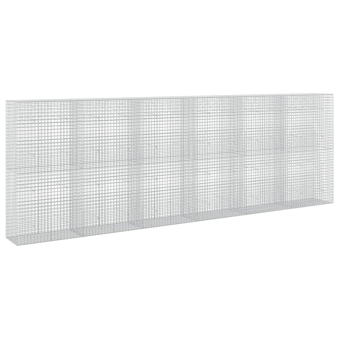 Gabion cu sârmă de 3,5 mm și plasă de 5x5 cm 600x50x200 cm WALTI
