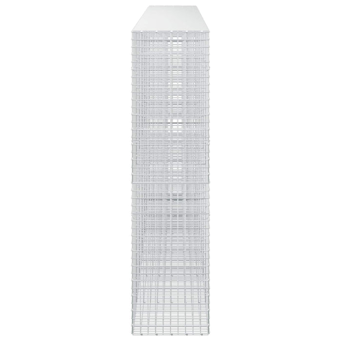 Gabion cu sârmă de 3,5 mm și plasă de 5x5 cm 650x50x200 cm WALTI