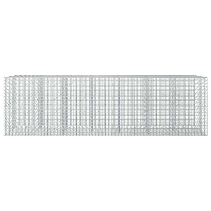 Gabion cu sârmă de 3,5 mm și plasă de 5x5 cm 700x50x200 cm WALTI