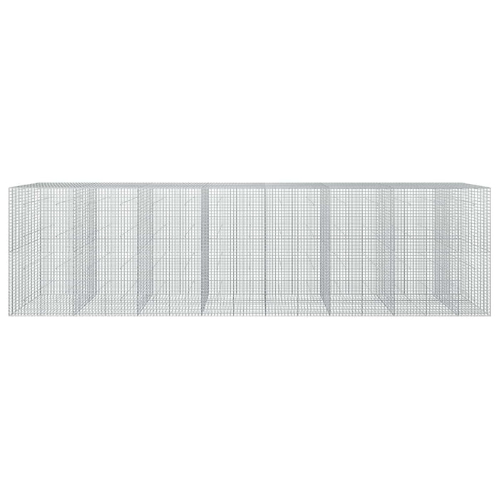 Gabion cu sârmă de 3,5 mm și plasă de 5x5 cm 750x50x200 cm WALTI