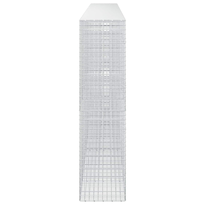 Gabion cu sârmă de 3,5 mm și plasă de 5x5 cm 750x50x200 cm WALTI