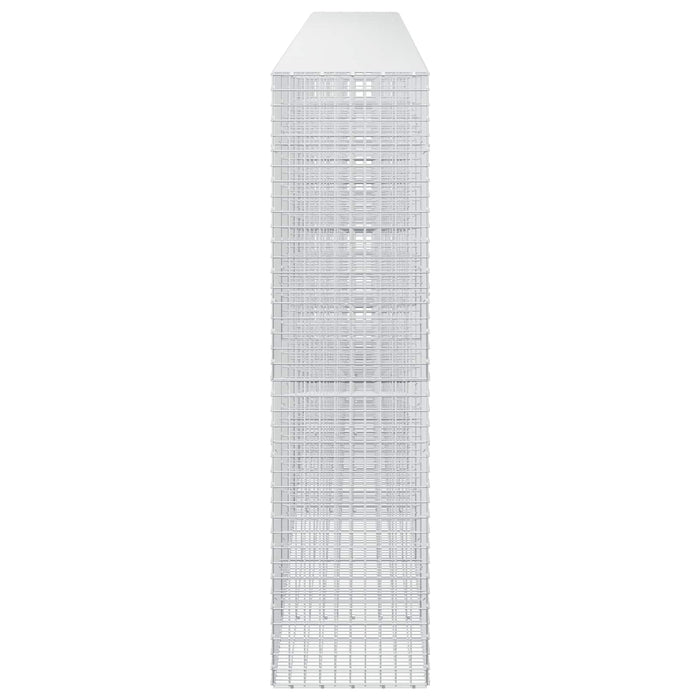 Gabion cu sârmă de 3,5 mm și plasă de 5x5 cm 800x50x200 cm WALTI