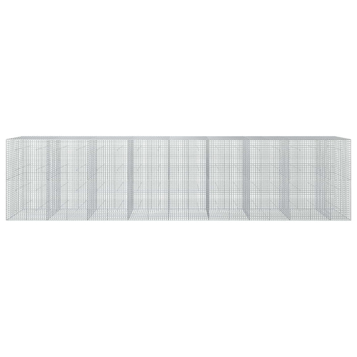 Gabion cu sârmă de 3,5 mm și plasă de 5x5 cm 850x50x200 cm WALTI