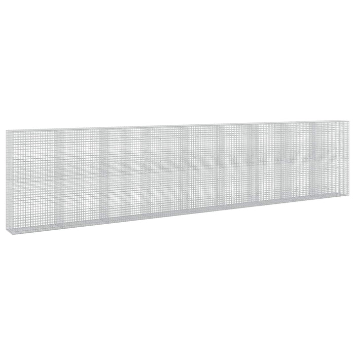 Gabion cu sârmă de 3,5 mm și plasă de 5x5 cm 900x50x200 cm WALTI