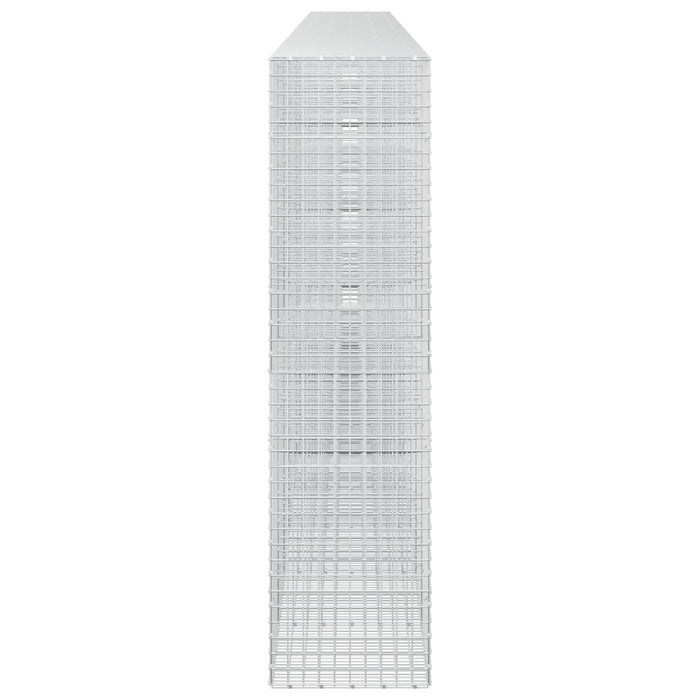Gabion cu sârmă de 3,5 mm și plasă de 5x5 cm 1050x50x200 cm WALTI