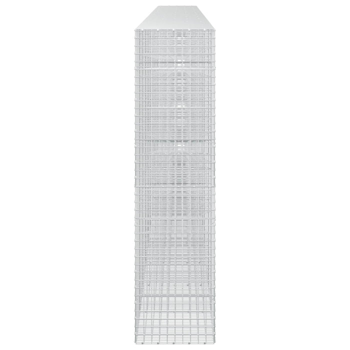 Gabion cu sârmă de 3,5 mm și plasă de 5x5 cm 1100x50x200 cm WALTI