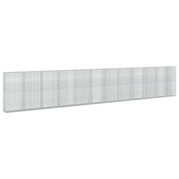 Gabion cu sârmă de 3,5 mm și plasă de 5x5 cm 1150x50x200 cm WALTI
