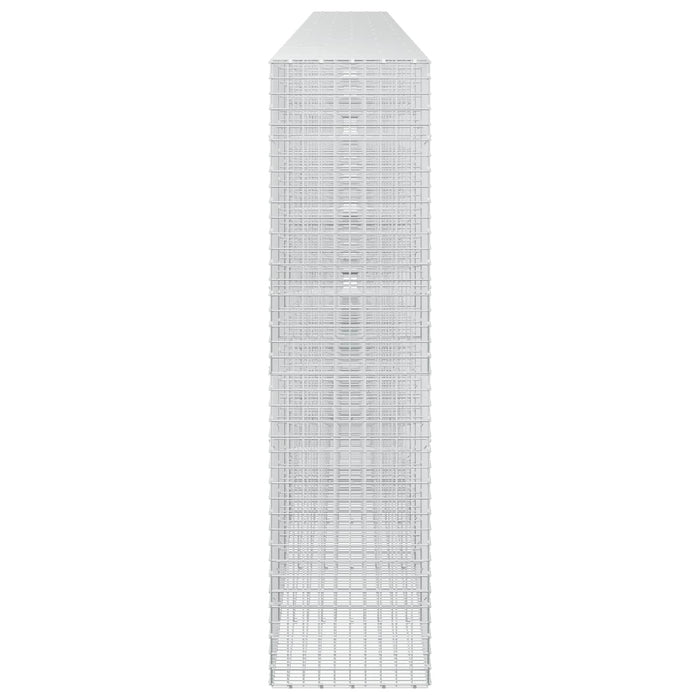 Gabion cu sârmă de 3,5 mm și plasă de 5x5 cm 1150x50x200 cm WALTI