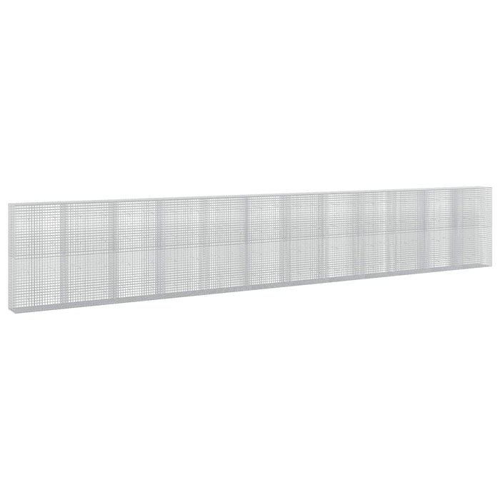 Gabion cu sârmă de 3,5 mm și plasă de 5x5 cm 1200x50x200 cm WALTI