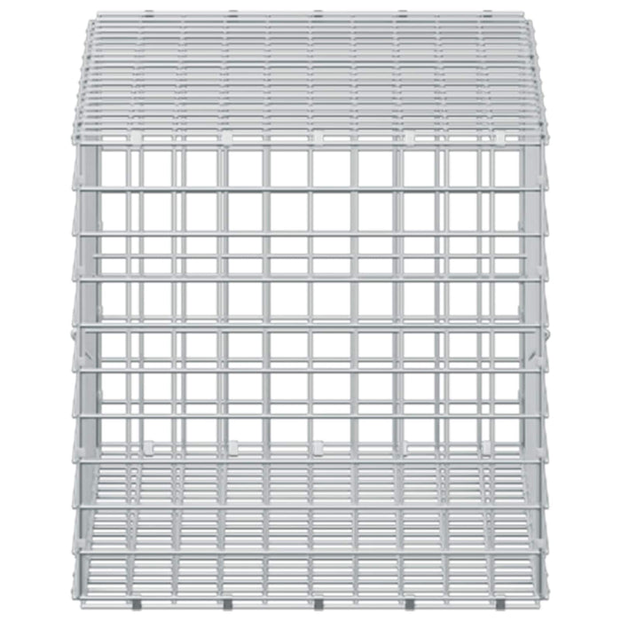 Gabion cu sârmă de 3,5 mm și plasă de 5x5 cm 50x100x50 cm WALTI