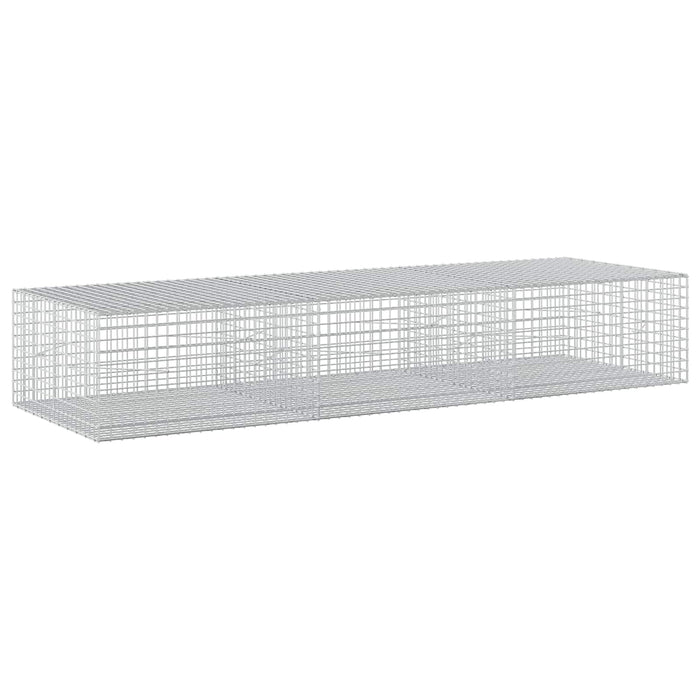Gabion cu sârmă de 3,5 mm și plasă de 5x5 cm 300x100x50 cm WALTI