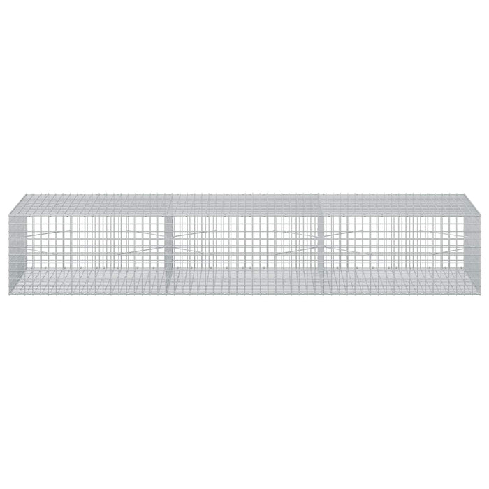 Gabion cu sârmă de 3,5 mm și plasă de 5x5 cm 300x100x50 cm WALTI